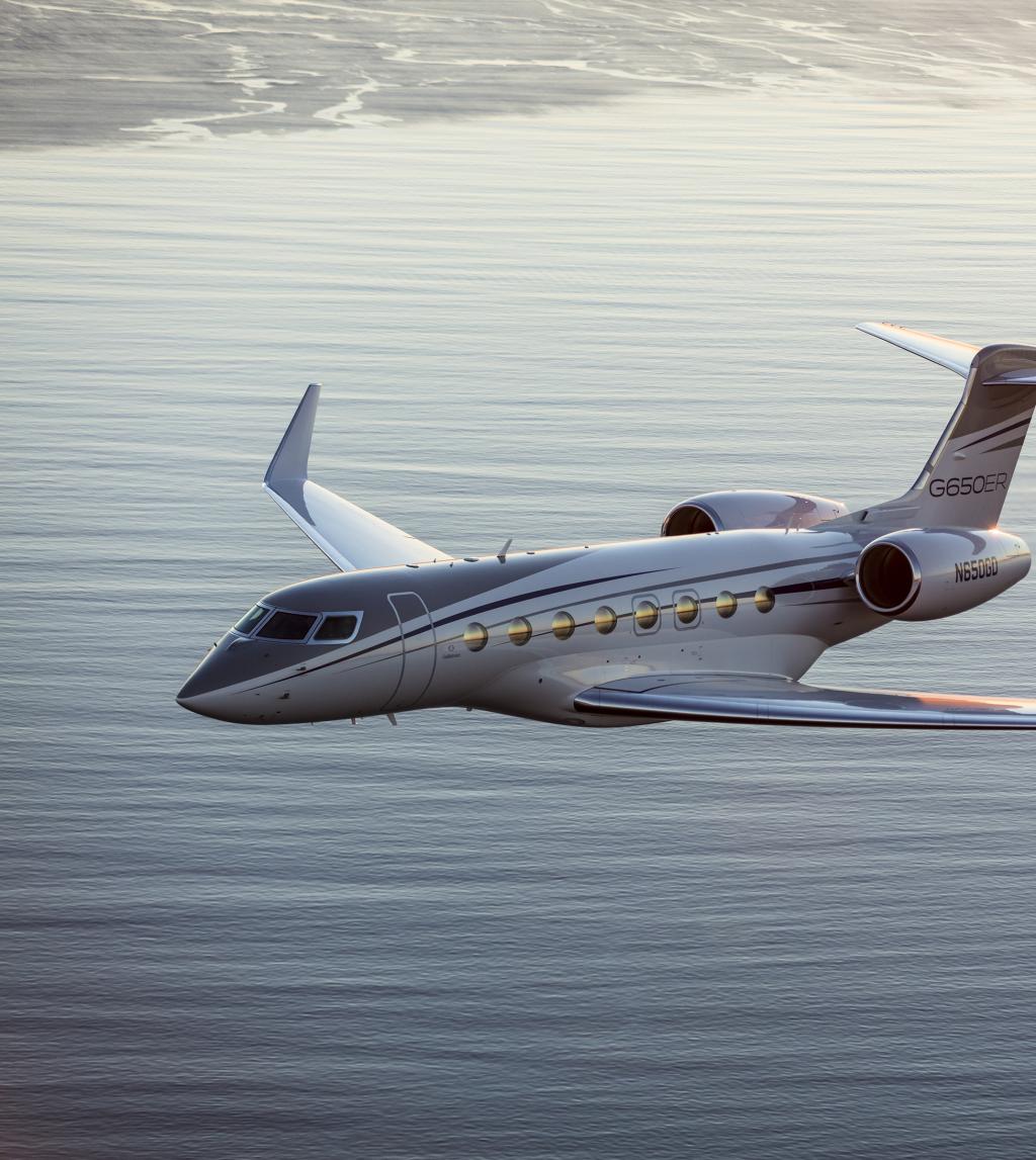 G650ER Flying