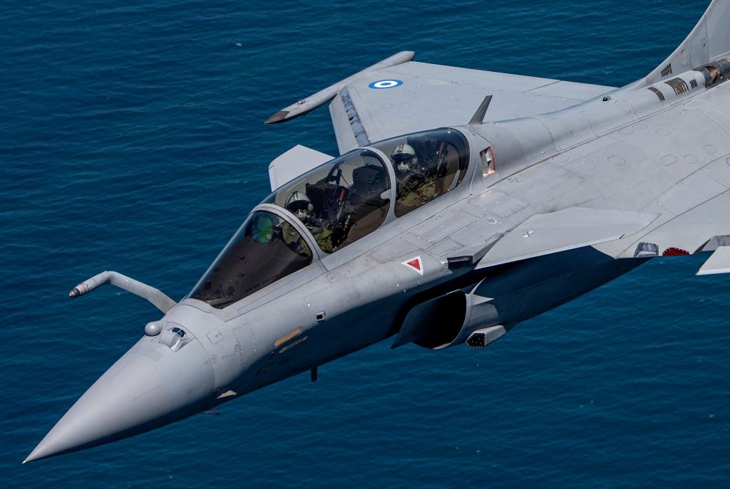 Rafale in flight