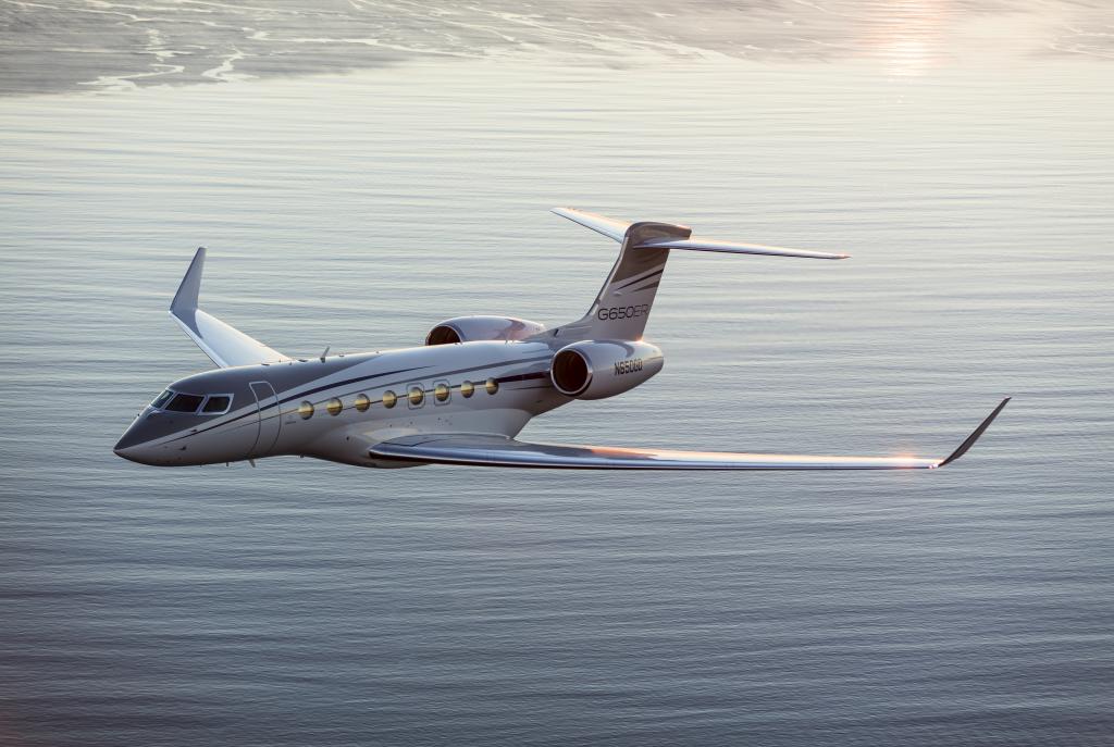 G650ER Flying