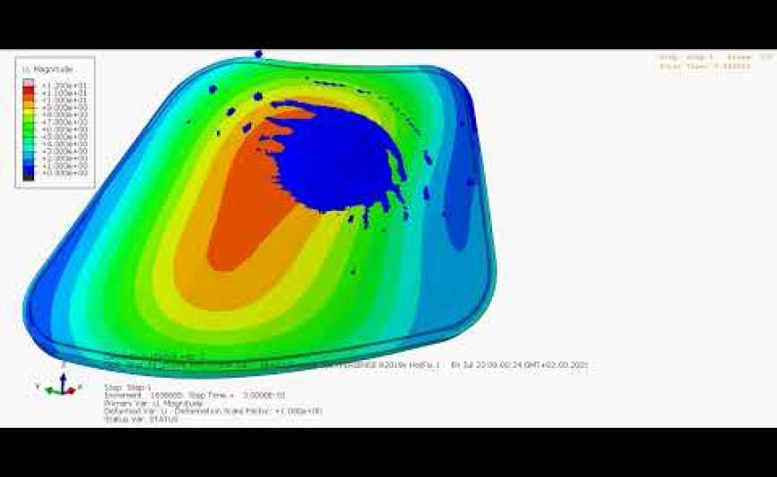 Preview image for the video "Bird Strike Simulation". Preview image for the video "Bird Strike Simulation".